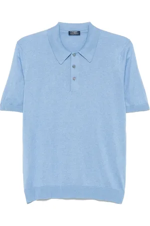 BARBA Hombre, Camisetas, Azul, Talla: M