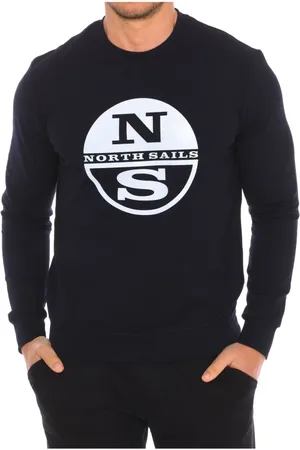 North Sails Hombre, Sudaderas, Azul, Talla: S
