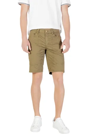 Jeckerson Hombre, Pantalones cortos, Verde, Talla: W31