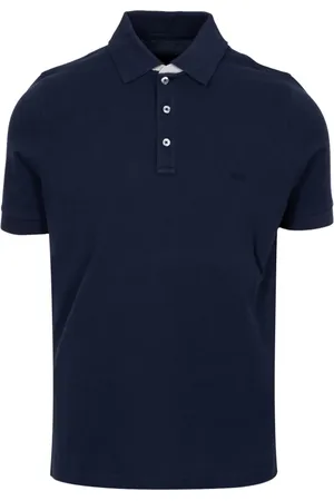 FAY Hombre, Camisetas, Azul, Talla: L