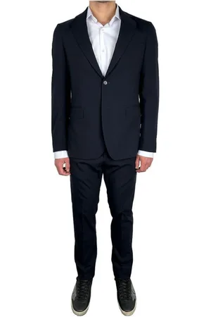 Aquascutum Hombre, Trajes, Azul, Talla: XL