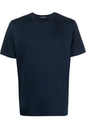 HERNO Hombre, Camisetas, Azul, Talla: L