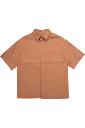 A PAPER KID Hombre, Camisas, Marrón, Talla: L