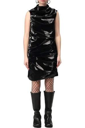 Alexander McQueen Mujer, Vestidos, Negro, Talla: L