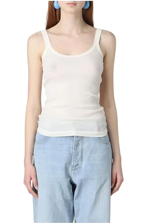Bottega Veneta Mujer, Camisetas, Blanco, Talla: S