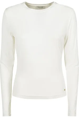 ANINE BING Mujer, Jerseys, Blanco, Talla: S