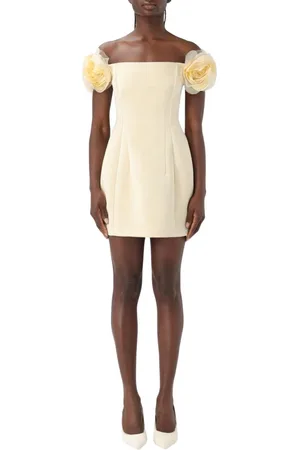 Elisabetta Franchi Mujer, Vestidos, Amarillo, Talla: S