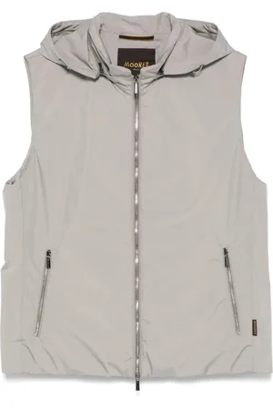 MOORER Hombre, Chaquetas, Gris, Talla: XL