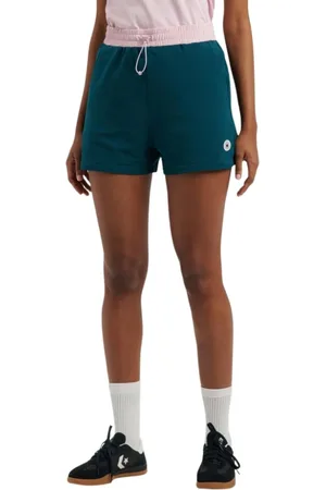 Converse Mujer, Pantalones cortos, Verde, Talla: M