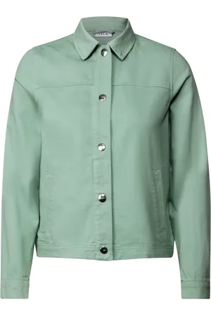 CECIL Mujer, Chaquetas, Verde, Talla: S