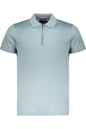 MOORER Hombre, Camisetas, Gris, Talla: XL