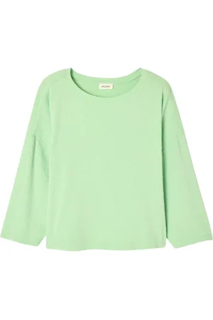 American Vintage Mujer, Camisetas, Verde, Talla: M
