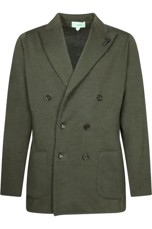 LARDINI Hombre, Chaquetas, Verde, Talla: L