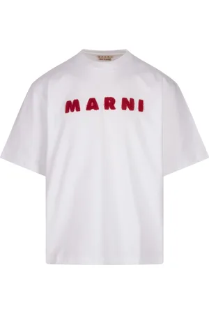 Marni Hombre, Camisetas, Blanco, Talla: L