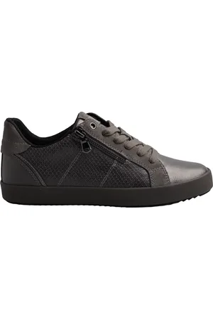 Geox Mujer, Zapatos, Gris, Talla: 37 EU