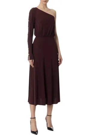 Elisabetta Franchi Mujer, Vestidos, Marrón, Talla: M