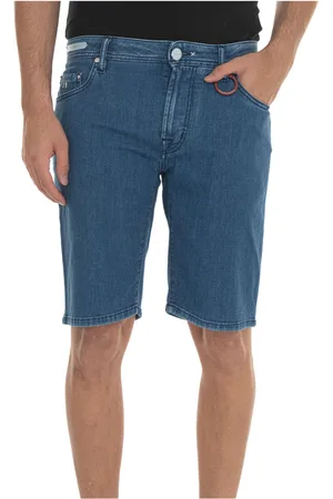 sartoria tramarossa Hombre, Pantalones cortos, Azul, Talla: W34
