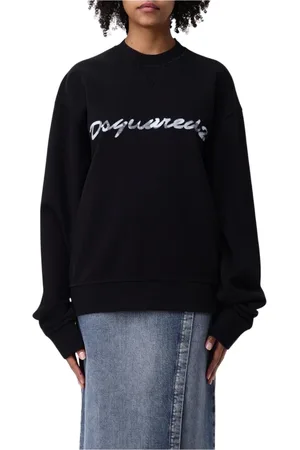 Dsquared2 Mujer, Sudaderas, Negro, Talla: XS