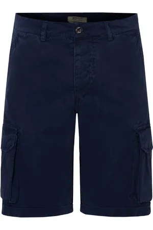 40 Weft Hombre, Pantalones cortos, Azul, Talla: L