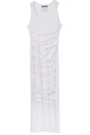 Moschino Mujer, Vestidos, Blanco, Talla: XS