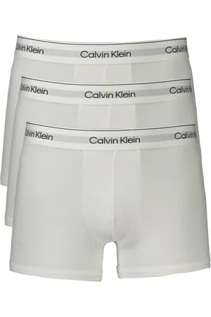 Calvin Klein Hombre, Ropa interior, Blanco, Talla: M