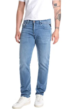 Replay Hombre, Vaqueros, Azul, Talla: W32