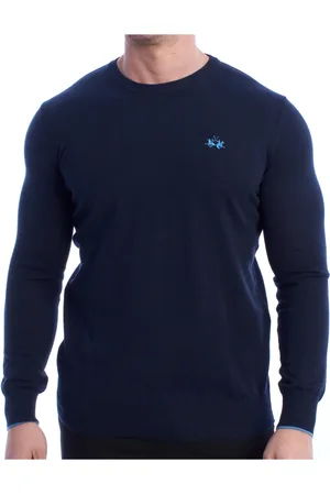 La Martina Hombre, Sudaderas, Azul, Talla: L