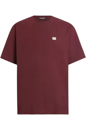Dolce & Gabbana Hombre, Camisetas, Rojo, Talla: L