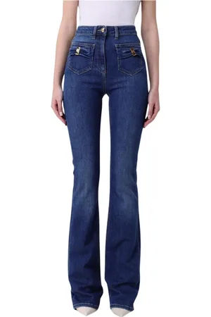 Elisabetta Franchi Mujer, Vaqueros, Azul, Talla: W29