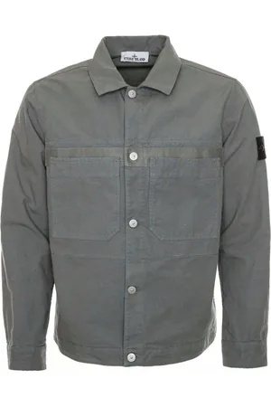 Stone Island Hombre, Chaquetas, Gris, Talla: M