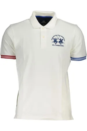 La Martina Hombre, Camisetas, Blanco, Talla: 3XL