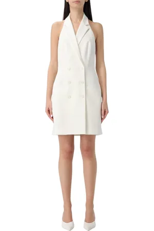 Dondup Mujer, Vestidos, Blanco, Talla: S