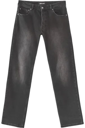 Roberto Cavalli Hombre, Vaqueros, Negro, Talla: W33