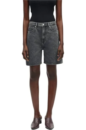 Samsøe Samsøe Mujer, Pantalones cortos, Gris, Talla: W31