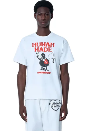 HUMAN MADE Hombre, Camisetas, Blanco, Talla: XL
