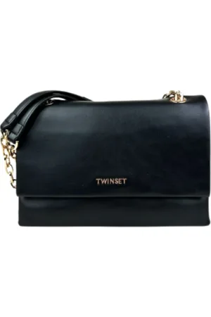 Twin-Set Mujer, Bolsos, Negro, Talla: ONE Size