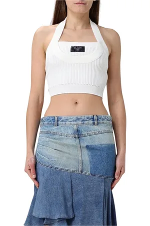 Balmain Mujer, Camisetas, Blanco, Talla: S