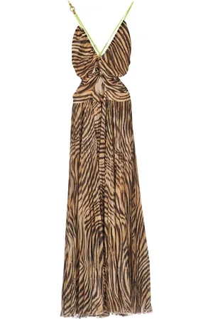 Roberto Cavalli Mujer, Vestidos, Marrón, Talla: S