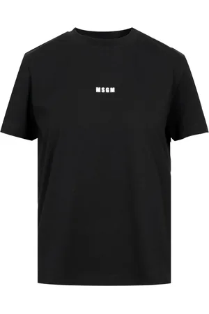 Msgm Mujer, Camisetas, Negro, Talla: S