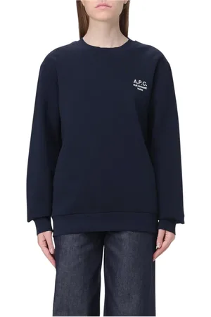 A.P.C. Mujer, Sudaderas, Azul, Talla: M