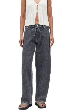 Samsøe Samsøe Mujer, Vaqueros, Gris, Talla: 4XS L30