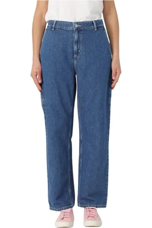 Carhartt Mujer, Vaqueros, Azul, Talla: W28