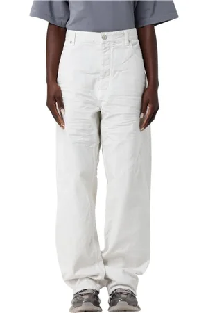 Balenciaga Mujer, Vaqueros, Blanco, Talla: S