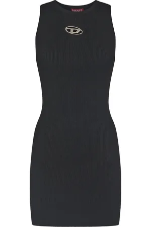Diesel Mujer, Vestidos, Negro, Talla: S