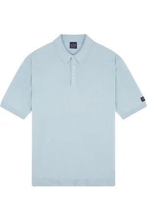 Paul & Shark Hombre, Camisetas, Azul, Talla: L