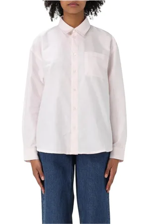 A.P.C. Mujer, Blusas y Camisas, Rosa, Talla: S