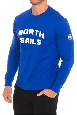 North Sails Hombre, Sudaderas, Azul, Talla: S