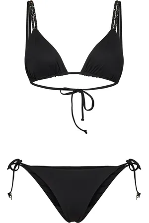 FISICO Mujer, Trajes de baño, Negro, Talla: M