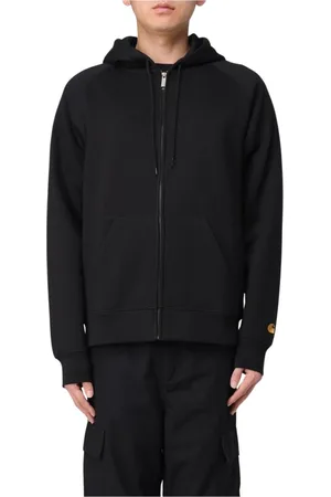 Carhartt Hombre, Sudaderas, Negro, Talla: S