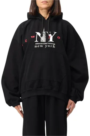 Alexander Wang Mujer, Sudaderas, Negro, Talla: S